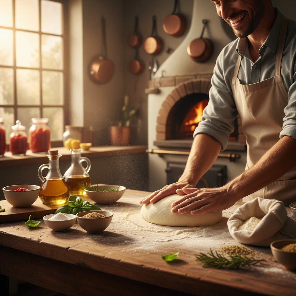 Homemade Pizza Dough Recipe